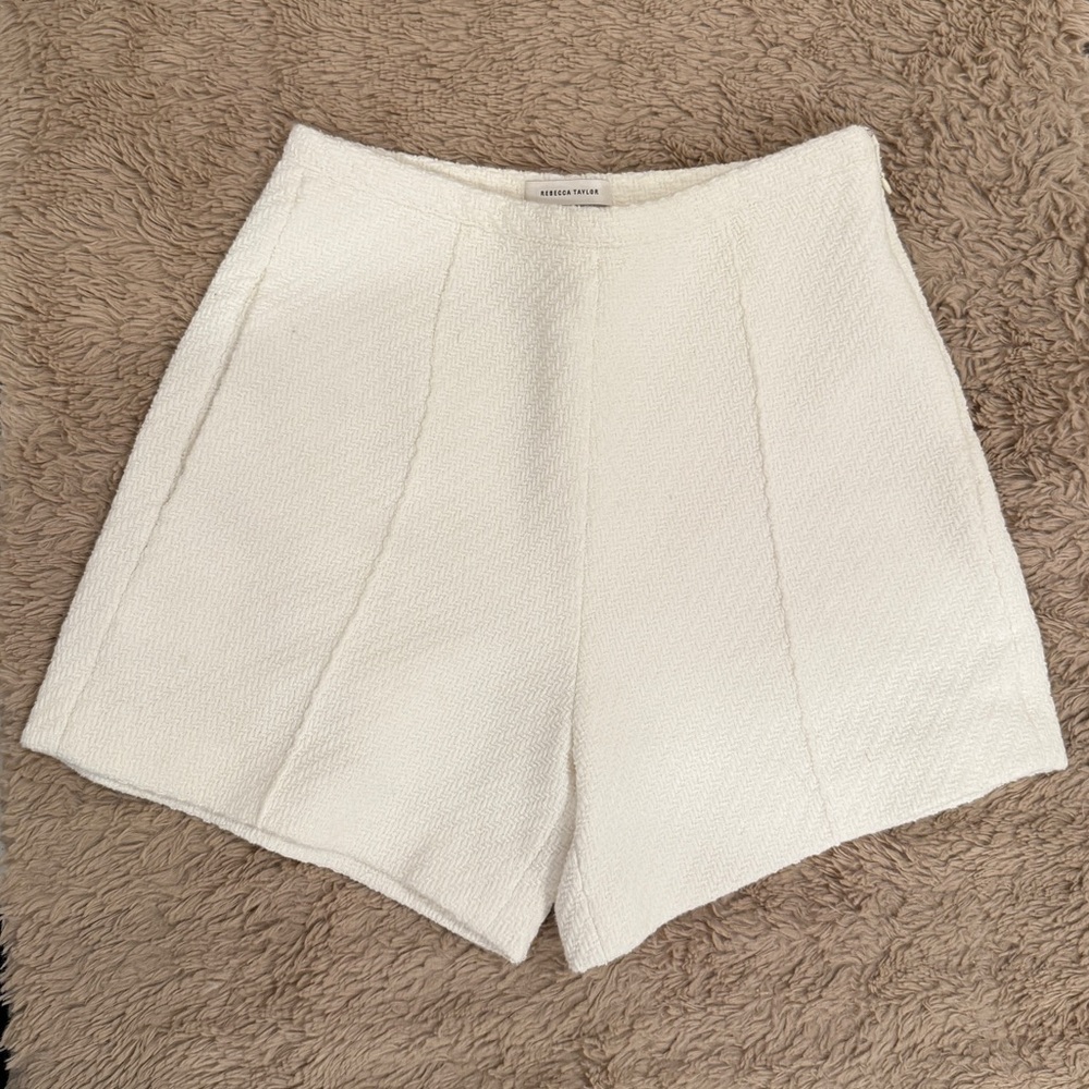 Rebecca Taylor Tweed Shorts